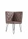 The Chair Collection Corner Bench Brown PU