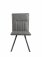 The Chair Collection Dining Chair Grey PU (Pair)