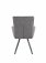 The Chair Collection Carver Chair Grey PU (Pair)