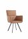 The Chair Collection Carver Chair Tan PU (Pair)