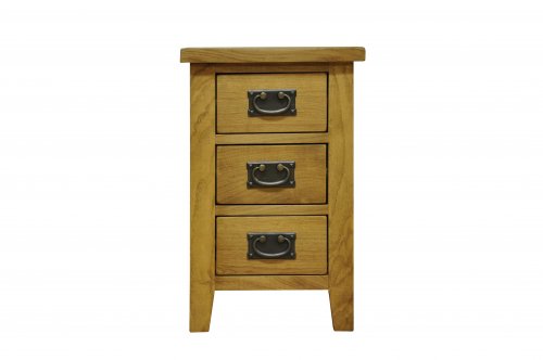 Stafford Bedroom 3 Drawer Bedside