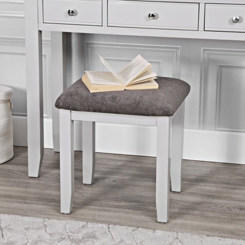 Eton Stool - Grey