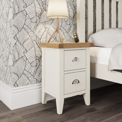 Kettering White Bedroom Small Bedside