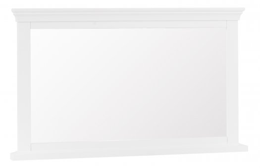 Swanley White Bedroom Wall Mirror