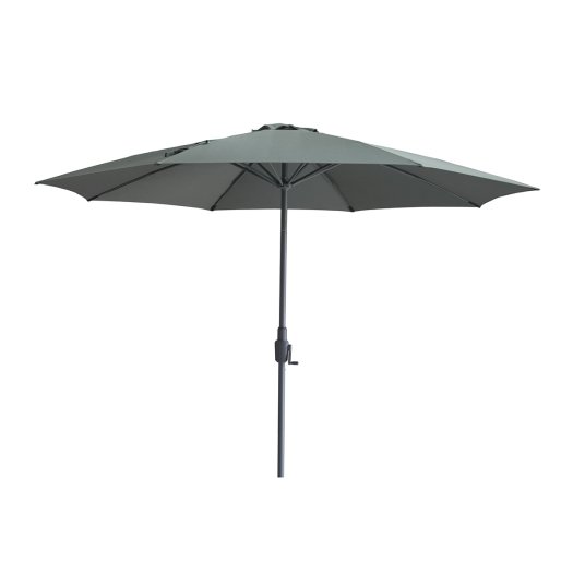 Capri 3.5m Round Parasol - Oil Green