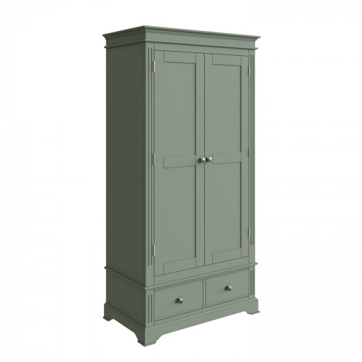 Bletchley Cactus Green Bedroom Gents Wardrobe