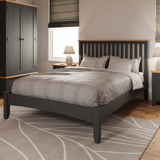 Garton Grey Bedroom Double Bed Frame