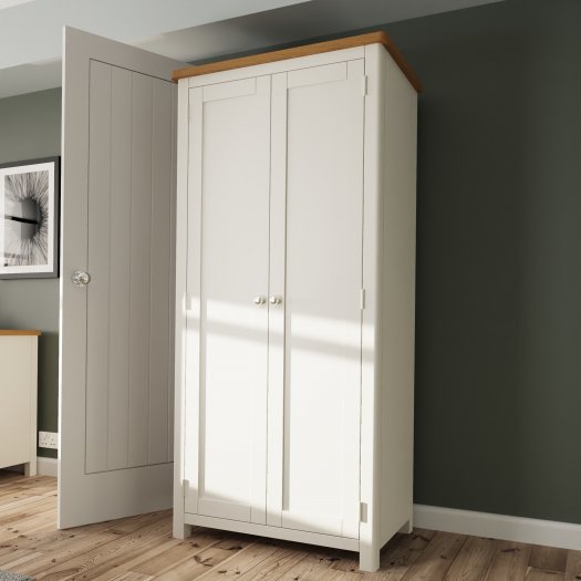 Ranby Truffle Bedroom Full Hanging Wardrobe