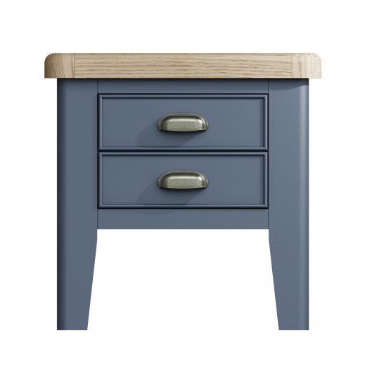 Haxby Painted Dining & Occasional Lamp Table - Blue
