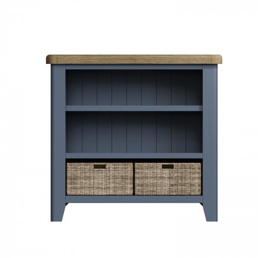 Haxby Painted Dining & Occasional Small Bookcase - Blue