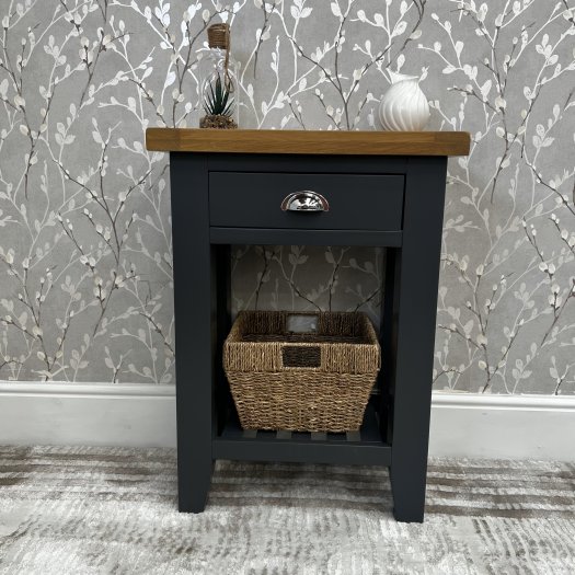 Kettering Charcoal Dining & Occasional Painted Telephone Table