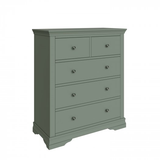 Swanley Cactus Green Bedroom 2 Over 3 Chest