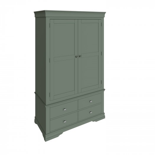 Swanley Cactus Green Bedroom Gents Wardrobe