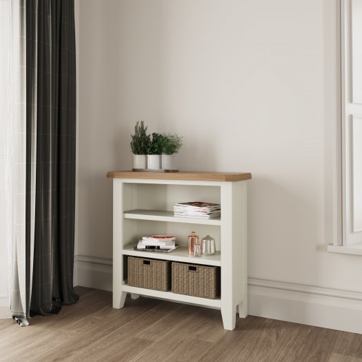 Kettering White Dining & Occasional Small Wide Bookcase