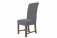 The Chair Collection Fabric Dining Chair - Check Grey (Pair)