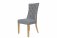 The Chair Collection Curved Button Back Chair - Light Grey (Pair)