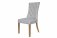 The Chair Collection Curved Button Back Chair - Natural (Pair)