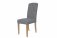 The Chair Collection Button Back Upholstered Chair - Light Grey (Pair)