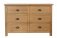 Ranby Oak Bedroom 6 Drawer Chest