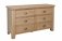 Haxby Oak Bedroom 6 Drawer Chest