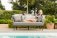 Maze - Outdoor Fabric Ark Daybed - Flanelle