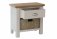 Ranby Truffle Dining & Occasional 1 Drawer 1 Basket Unit