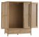 Nordby Bedroom Large 3 Door Wardrobe