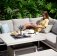 Maze - Outdoor Pulse Square Corner Dining Set With Rising Table -  Lead Chine