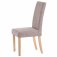 The Chair Collection Studded Dining Chair with Tweed Fabric (Pair)