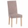 The Chair Collection Studded Dining Chair with Tweed Fabric (Pair)