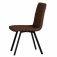 The Chair Collection Diamond Stitch Dining Chair - Brown (Pair)