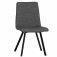 The Chair Collection Diamond Stitch Dining Chair - Grey (Pair)