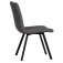 The Chair Collection Diamond Stitch Dining Chair - Grey (Pair)