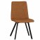 The Chair Collection Diamond Stitch Dining Chair - Tan (Pair)