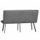 The Chair Collection 1.3m Dining Bench  - Grey