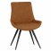 The Chair Collection Honeycombe Stitch Dining Chair - Tan (Pair)