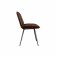 The Chair Collection Leather & Iron Chair - Brown (Pair)