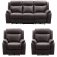 HP Collection - Tyler Reclining 3+1+1 Sofa Set - Grey