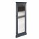 Swanley Midnight Grey Bedroom Cheval Mirror