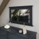 Swanley Midnight Grey Bedroom Wall Mirror