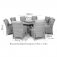 Maze Cotswold 8 Seat Dining Set