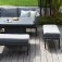 Maze - Outdoor Pulse Square Corner Dining Set With Fire Pit -  Flanelle