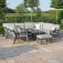 New York U-Shaped Sofa Set - Dove Grey