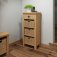 Ranby Oak Dining & Occasional 1 Drawer 3 Basket Unit