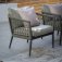 Maze Rope Weave Monaco 2 Seat Sofa Set - Ivy Green
