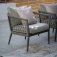 Maze Rope Weave Monaco 3 Seat Sofa Set - Ivy Green