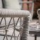 Maze Rope Weave Monaco 3 Seat Sofa Set - Cool Linen