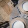 Maze Rope Weave Milan 4 Seat Dining Set - Cool Linen