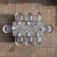 Maze Rope Weave Florence 8 Seat Rectangle Dining Set - Cool Linen