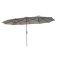 Capri 2.2x4M Rectangular Parasol - Clay Beige